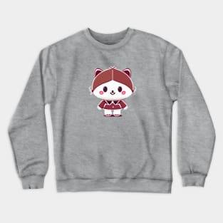 Happy Kawaii The Perfect Addition to Any Girls or Kids Collection Crewneck Sweatshirt